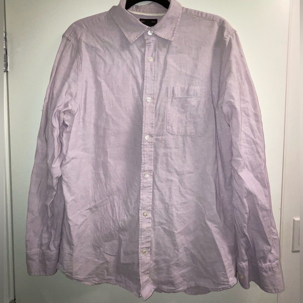 Banana Republic Linen Button Down